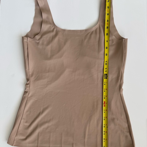 NEW Ruby Ribbon Seamless Shapewear Cami Tank -Tan Size 42 Layering Top - Picture 13 of 14